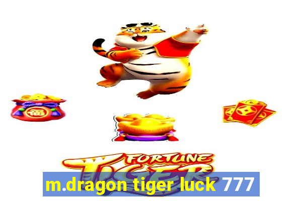 m.dragon tiger luck 777